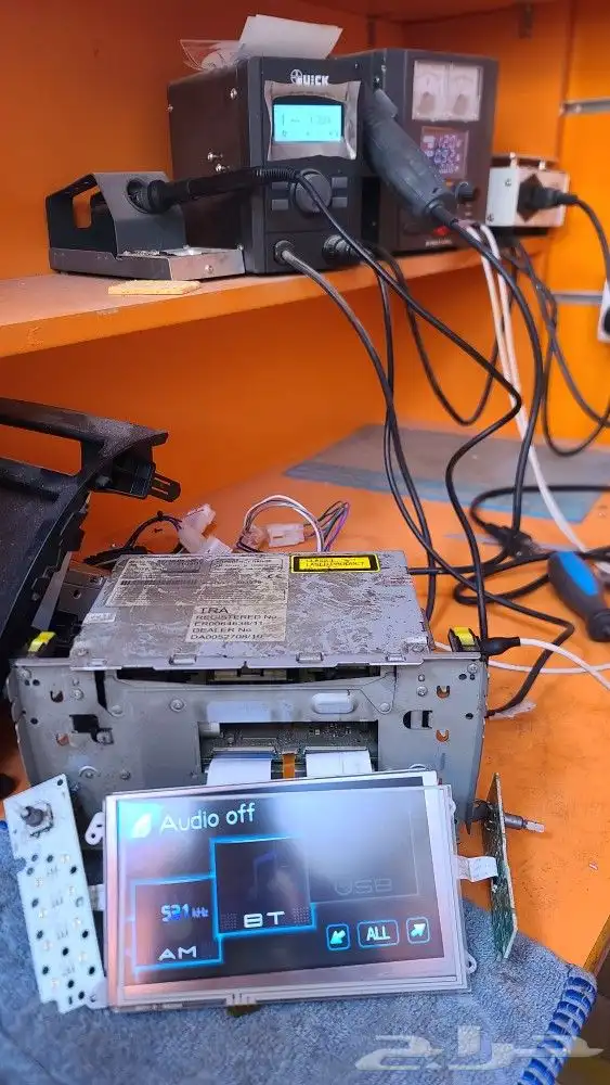 تغيير شاشة اللمس هايلوكس فرشنر كامري كورلا 1