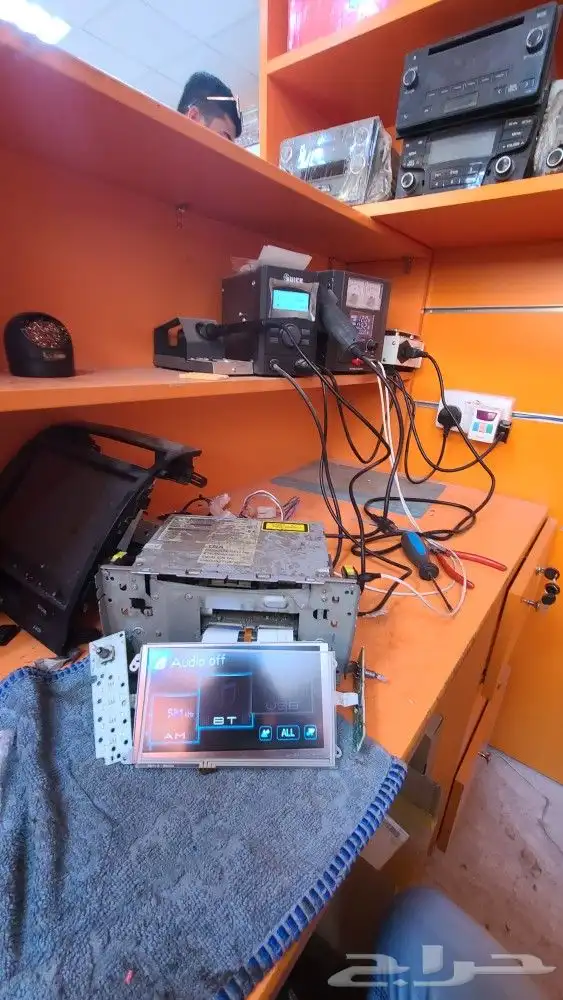 تغيير شاشة اللمس هايلوكس فرشنر كامري كورلا 2