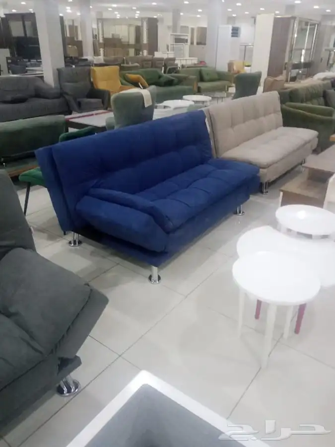 كنب يصبح سرير جديد بالكرتون 3