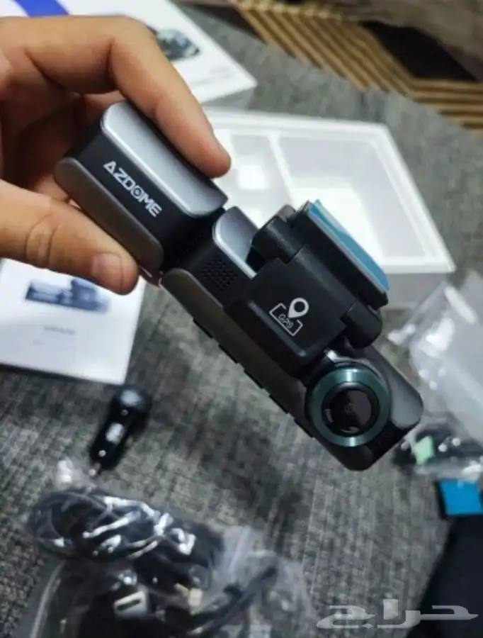 داش كام 3 قنوات امامي وخلفي وداخلي AZDOME M-550 10