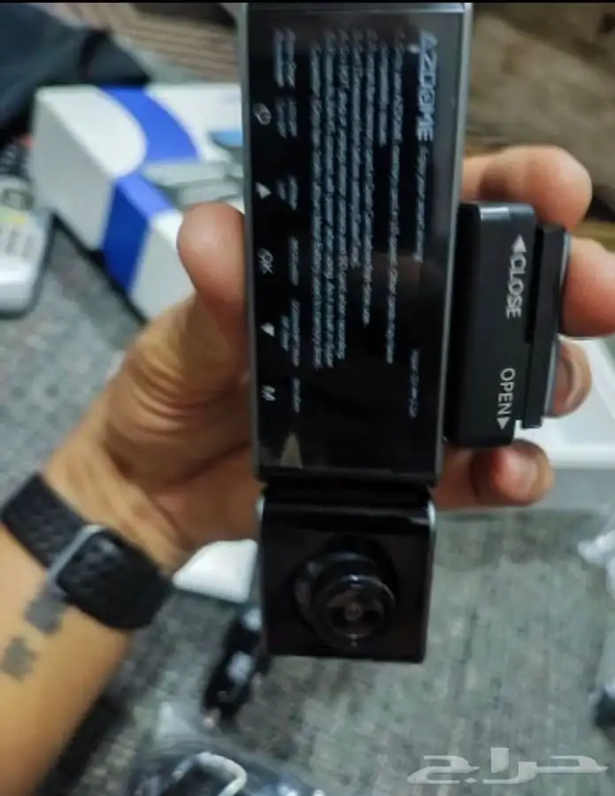 داش كام 3 قنوات امامي وخلفي وداخلي AZDOME M-550 11