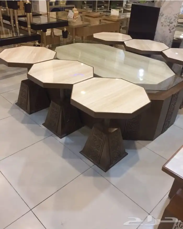 اثات طاولات مجالس طعام ابواب غرف نوم ديكوررات 37