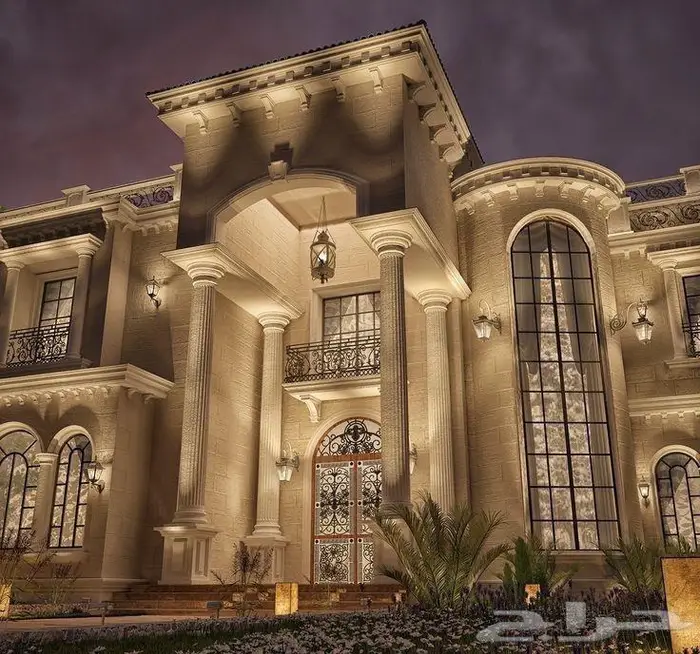تصميم واجهات قصور بجوده عاليه واسعار مناسبه 2