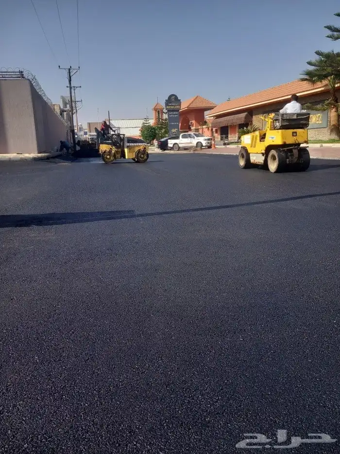 أعمال أسفلت طرق فرعيه محطات صغيره رصاصه كاويه للايجار 2
