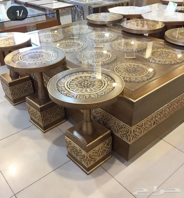 اثات طاولات مجالس طعام ابواب غرف نوم ديكوررات 36