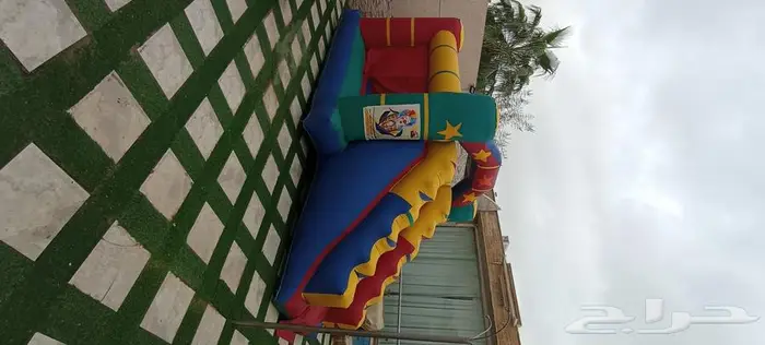 لتاجير نطيطات زحاليق هوائيه ملعب 3 2