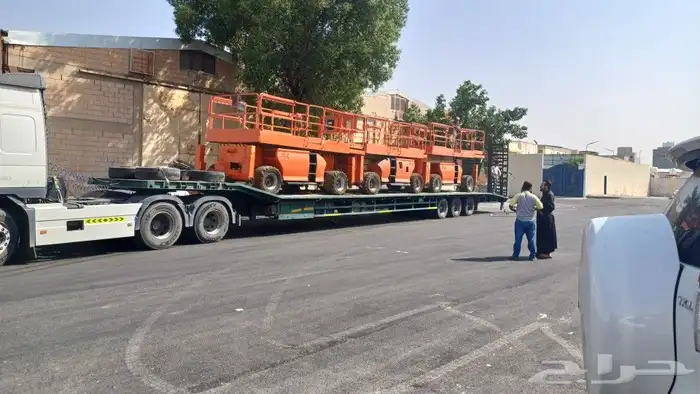 ايجار سيزرليفت ومانليفت وكرينات ورافعة شواكية جميع المقاسات 1