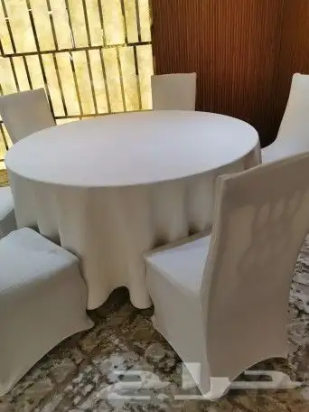 تلابيس كراسي أفراح ومفارش طاولات 37