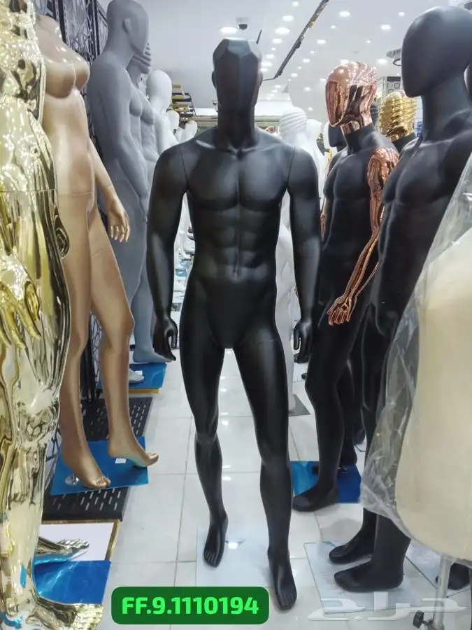 مجسمات رجالي نسائي اطفال منيكان. 7