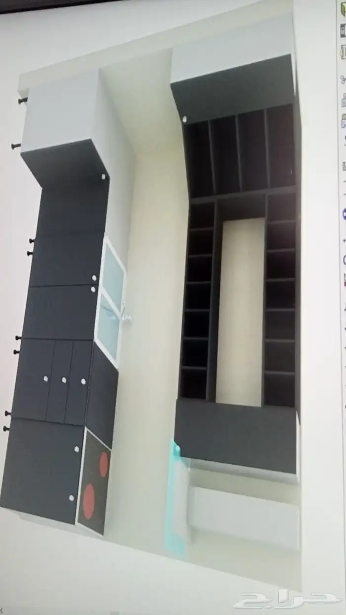 مطابخ تفصيل صاج وخشب والمنيوم ورخام صناعي 2