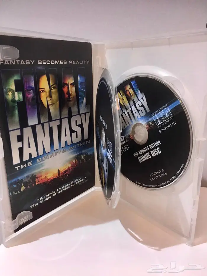 فيلم فاينل فانتسي ذا سبيريتس ويذين جديد DVD 1
