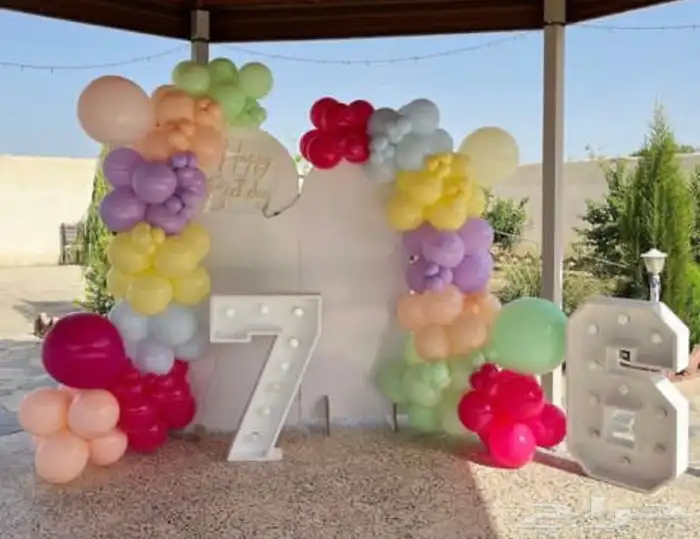 تنسيق حفلات التخرج واعياد الميلاد واستقبال مواليد 22