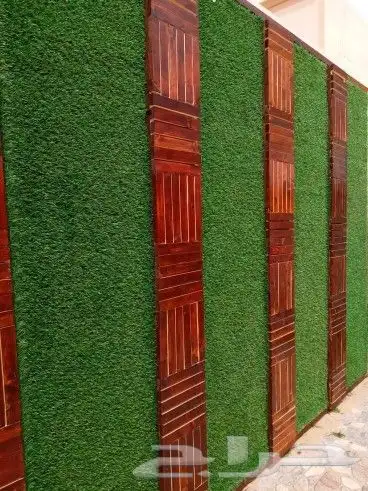 عشب صناعي ثيل ديكورات جميع الاشال 2