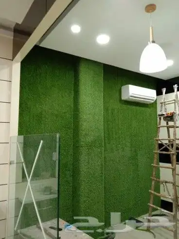 عشب صناعي ثيل ديكورات جميع الاشال 6