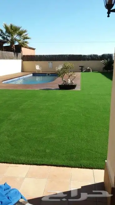 عشب صناعي ثيل ديكورات جميع الاشال 8