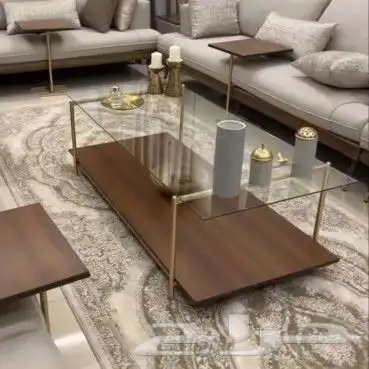 طقم طاولات قهوة 5 قطع 25