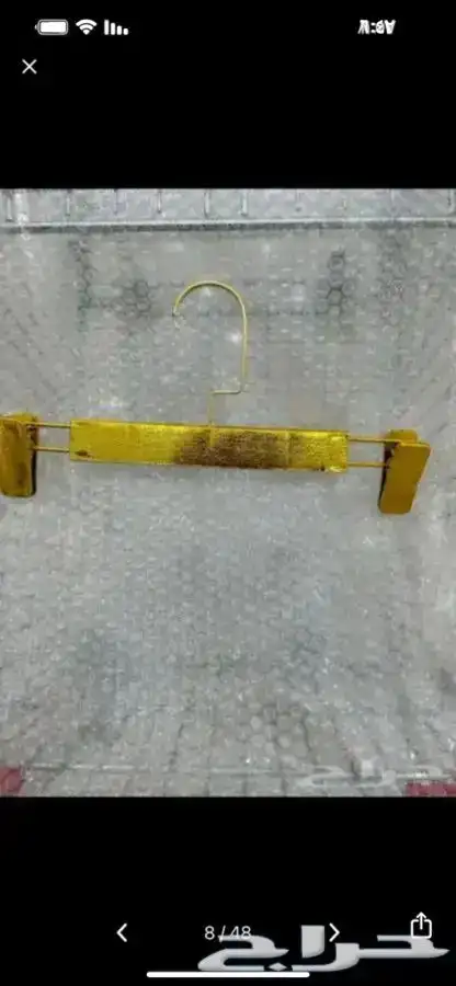 علاقة ملابس بلاستك. علاقه ملابس خشب 6