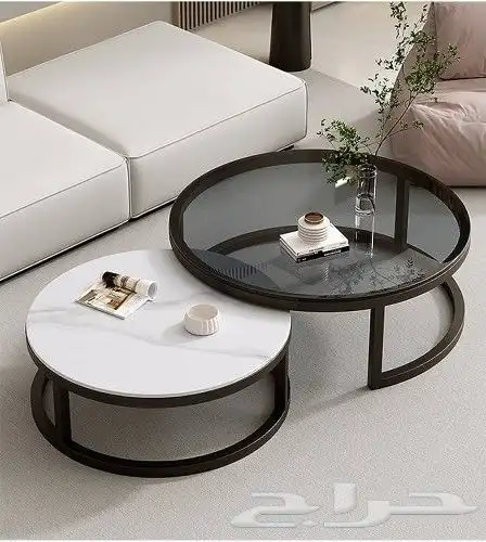 طقم طاولات قهوة 5 قطع 4