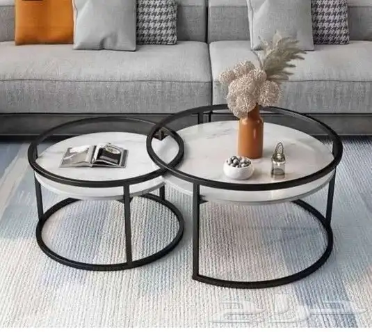 طقم طاولات قهوة 5 قطع 12