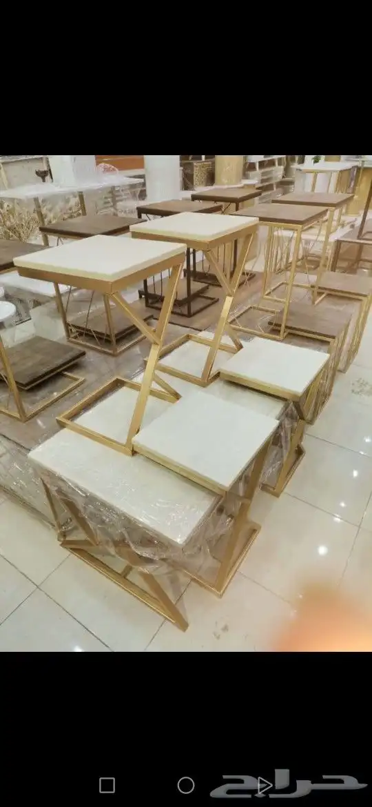 طقم طاولات قهوة 5 قطع 34