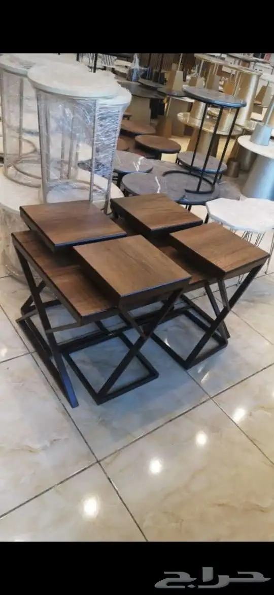 طقم طاولات قهوة 5 قطع 31