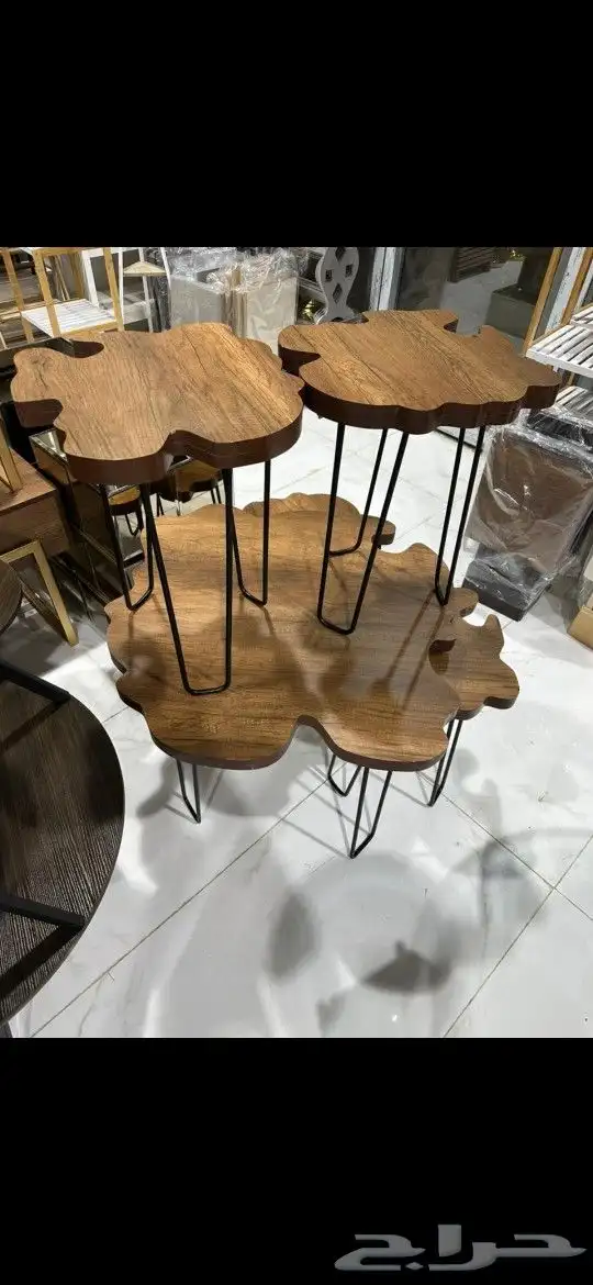 طقم طاولات قهوة 5 قطع 1