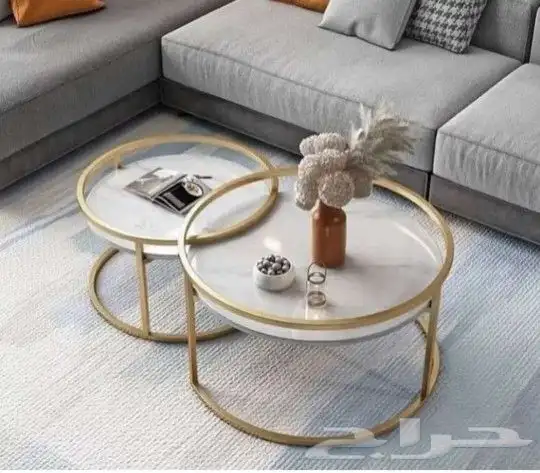 طقم طاولات قهوة 5 قطع 11