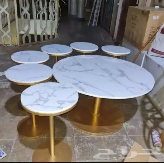 طقم طاولات قهوة 5 قطع 10