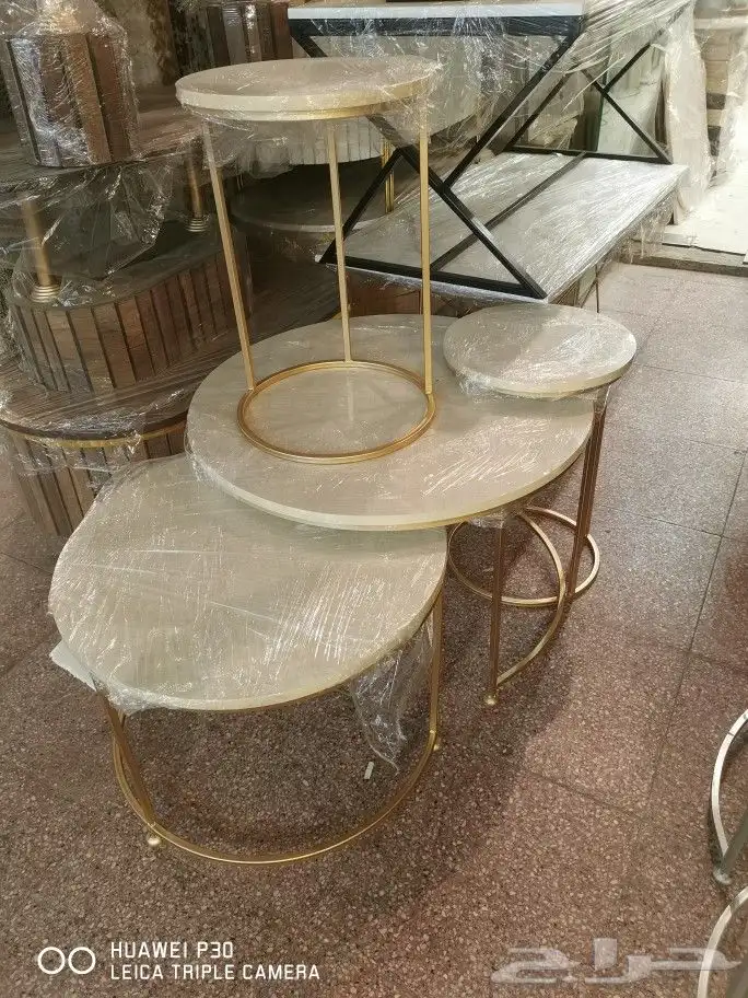 طقم طاولات قهوة 5 قطع 43