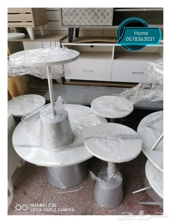 طقم طاولات قهوة 5 قطع 38