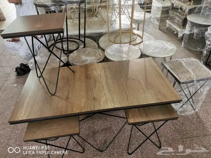 طقم طاولات قهوة 5 قطع 42