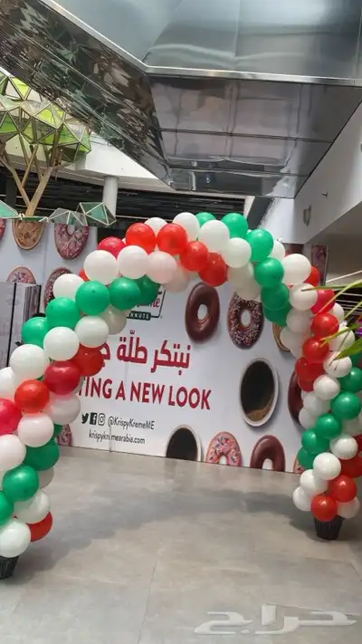ايجار و بيع ليزرات وبلونات هوائي هيا تعال للافتتاحات المحلات 11