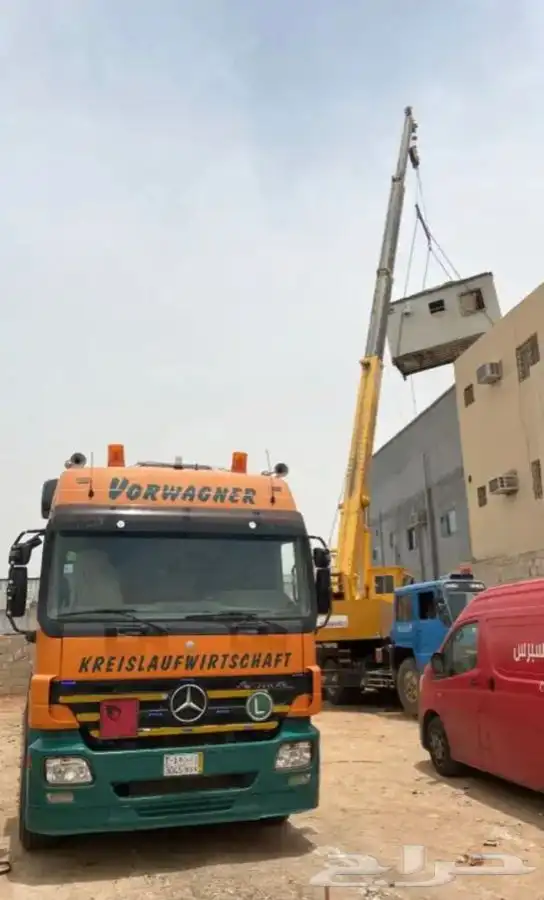 بوم تراك الايجار 10 طن كرين سطحه ونش نقل 3