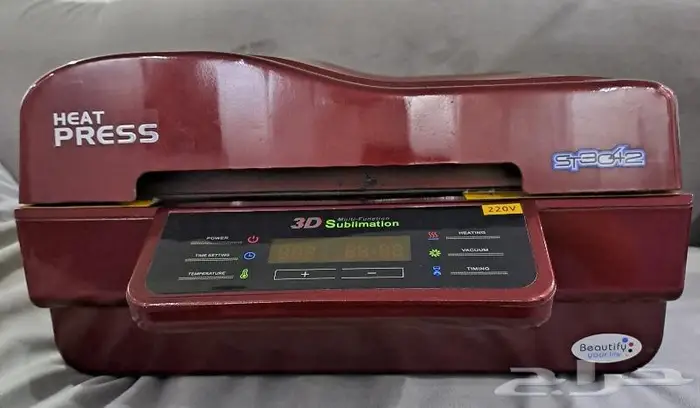 مكبس حراري ثري دي 3D 0