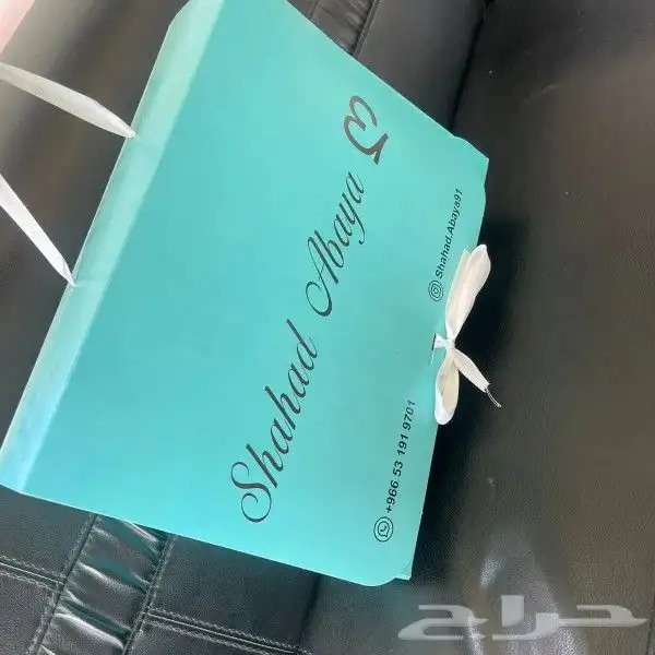 طباعه ليبل قماش تاق جلد لوقو عبايه ورق تغليف اكياس بوكسات 6