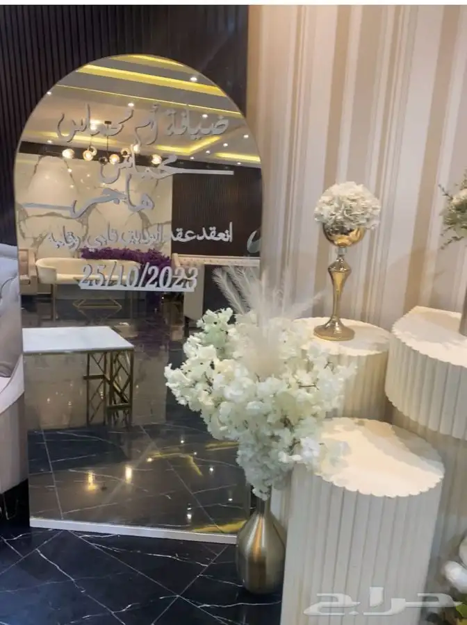 تنسيق كوش افراح مداخل استقبال توديع عزوبيه حفلات تخرج 32