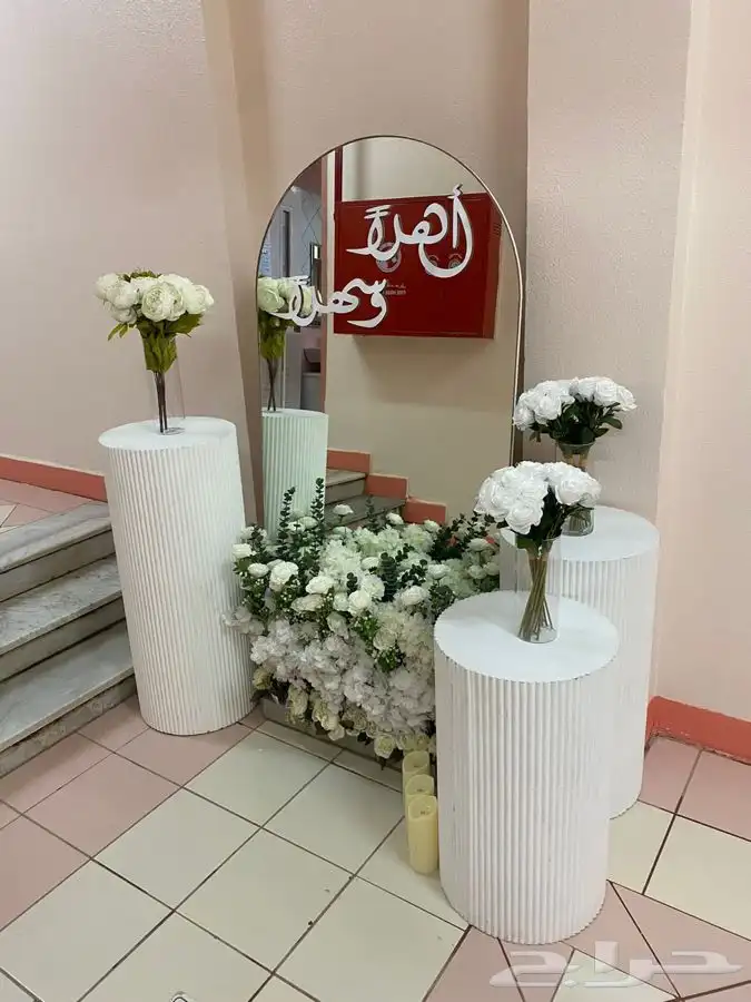 تنسيق كوش افراح مداخل استقبال توديع عزوبيه حفلات تخرج 26