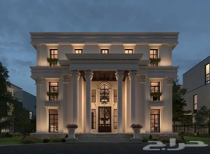 تصميم واجهات فلل باقل التكاليف بالتنفيذ 3