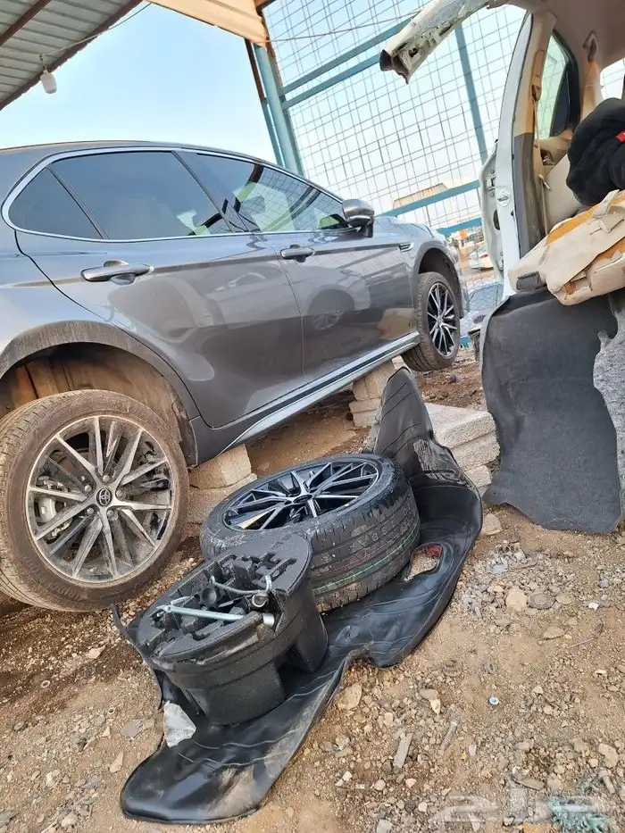 تشليح الحائر قطع غيار كامري من مديل 2018الى2023 4