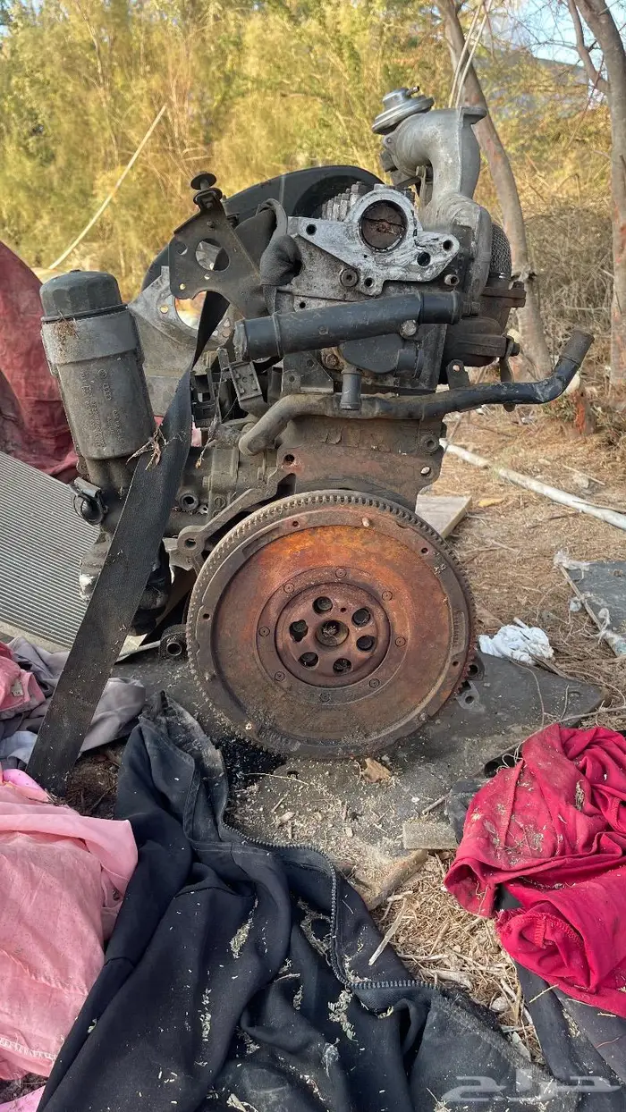 البلك الخارجي لمحرك om603 ومكينة أوكتافيا TDI 1.9 مع القير 0