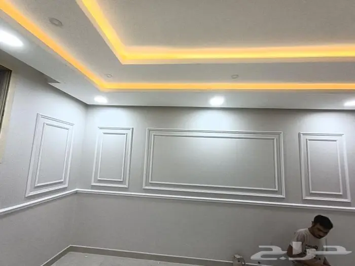 دهنات وديكورات رخام خشبيات فوم اسقف مستعارة 2