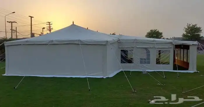 خيام ملكية صباحية خيمة الشيخة خيمة مع مقدمة خيام برية 3