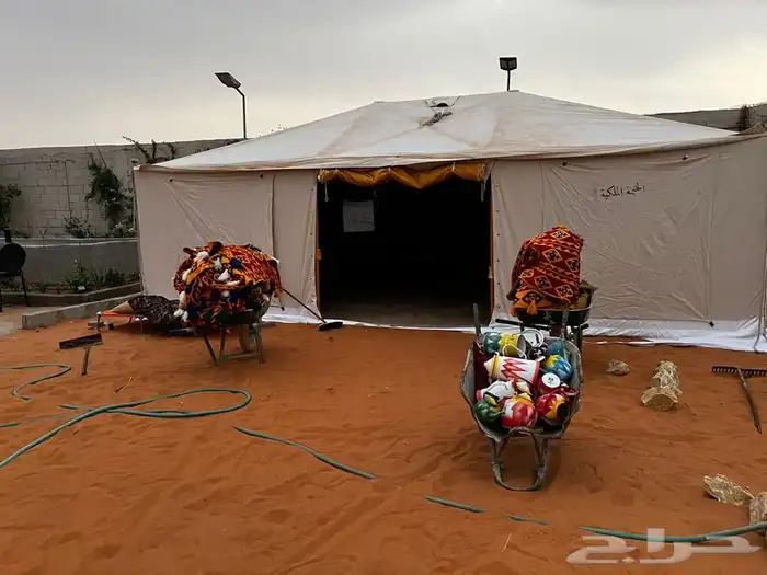 خيام ملكية صباحية خيمة الشيخة خيمة مع مقدمة خيام برية 35