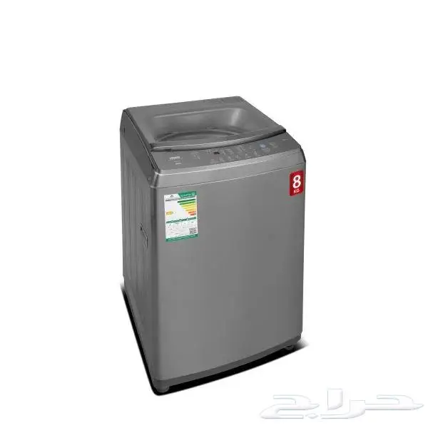 يتوفر لدينا غسالة هام تعبئة علوية 8 كيلو فضي HWM8S-21N 0