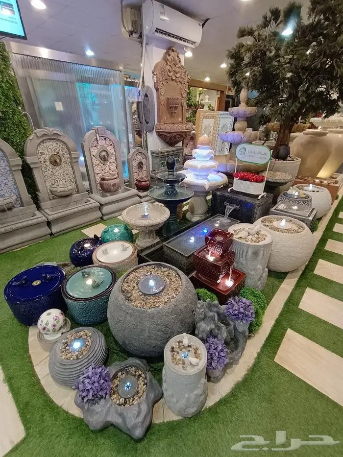نوافير و شلالات جاهزة 0
