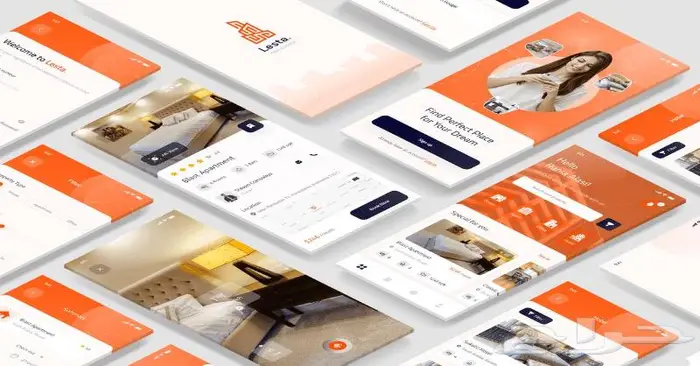 تصميم واجهة مستخدم احترافية لأيفون وأندرويد UX UI 9
