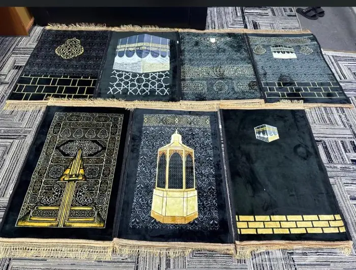 سجادات صلاة مبطن ثلاث طبقات ملمس ناعم 7