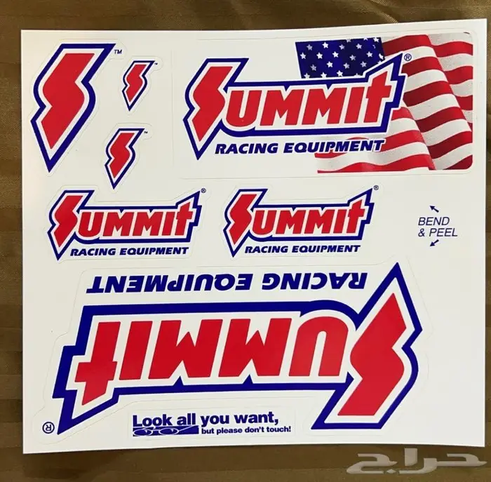 للبيع طقم استيكرات Summit أصلية 0