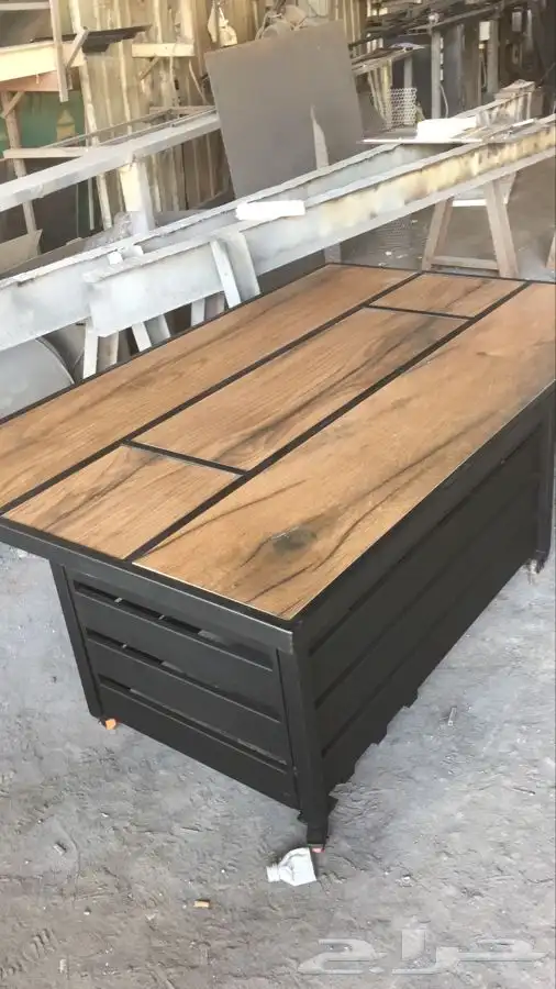 موقد مشب مشبات غاز سراميك طاولات متنقل 11