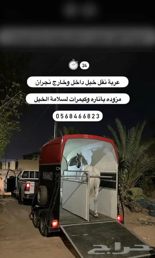 نقل عربة خيل 0